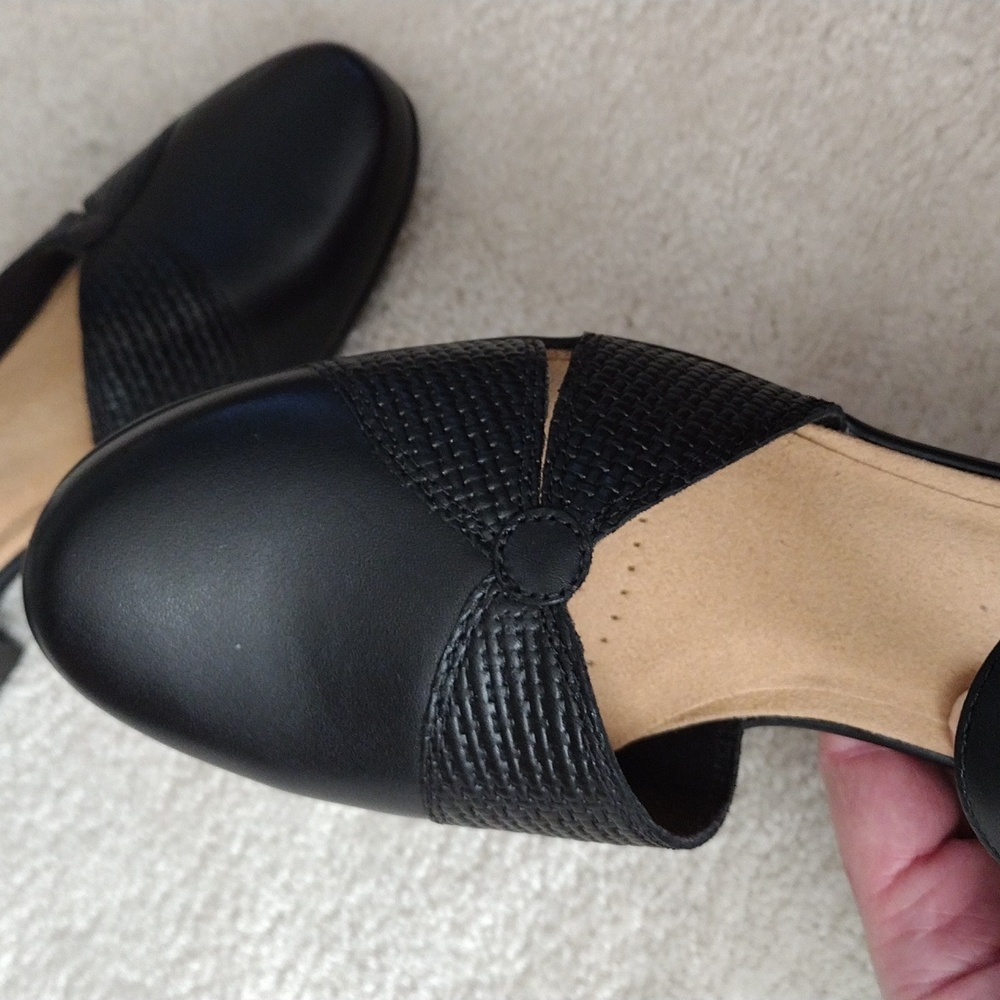 Clarks Black Heels for Women - Picture 8 of 13